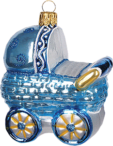 Baby Carriage Blue
